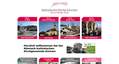 Desktop Screenshot of kath-emmen.ch
